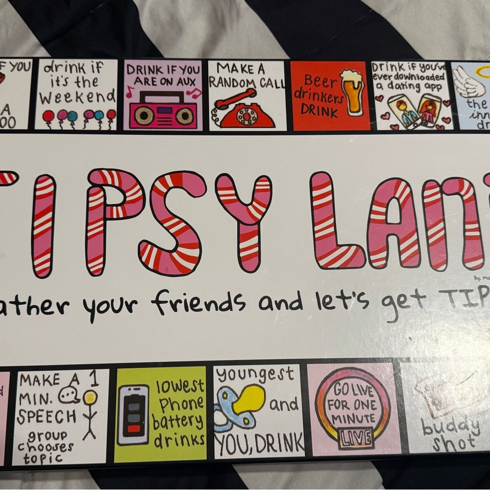 TipsyLand Board Game BRAND NEW BOX SEALED /Drinking Game /Bachelorette Party - Picture 6 of 11